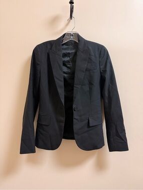 Theory Black Women's Single-Button Blazer